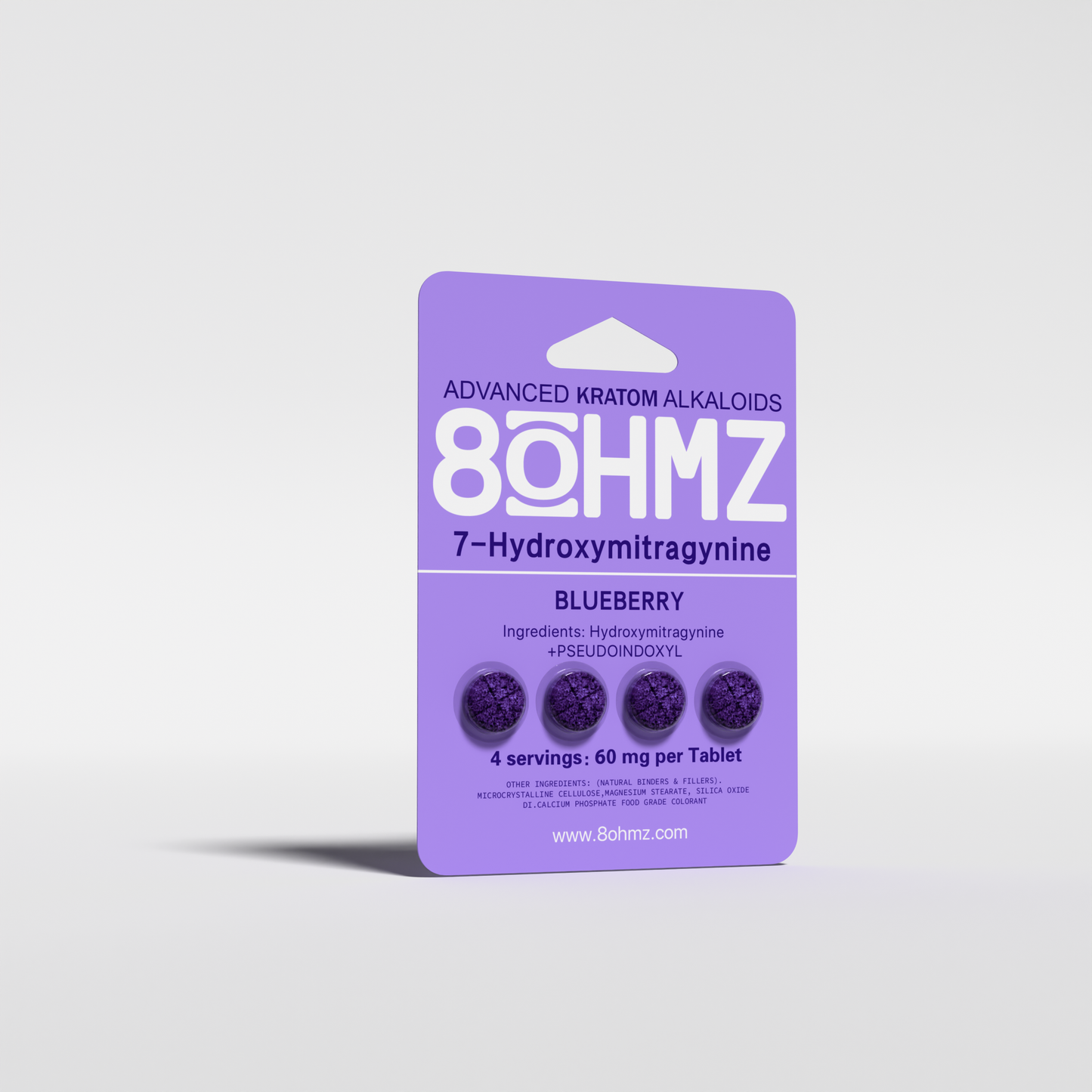 8OHMZ Blueberry | 7-Hydroxy + Pseudo | 4ct | 60mg