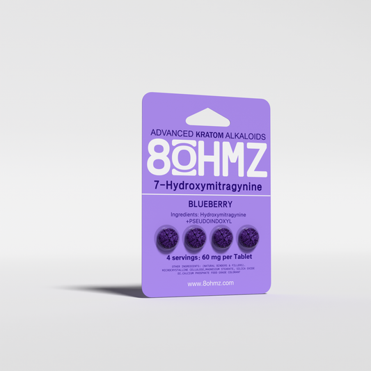 8OHMZ Blueberry | 7-Hydroxy + Pseudo | 4ct  | 60mg