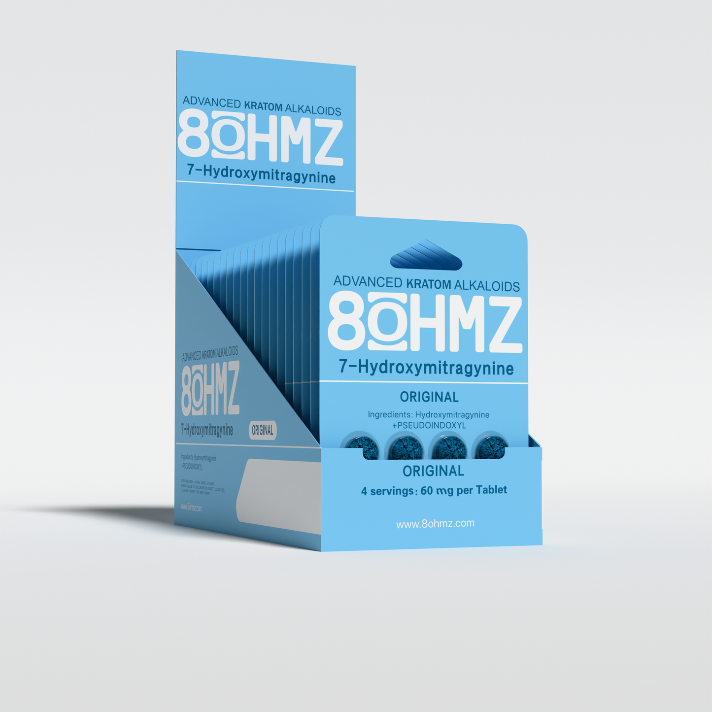8OHMZ Original | 7-Hydroxy + Pseudo | 4ct  | 60mg